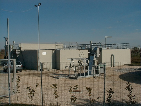 Очистная станция сточных вод виноделен